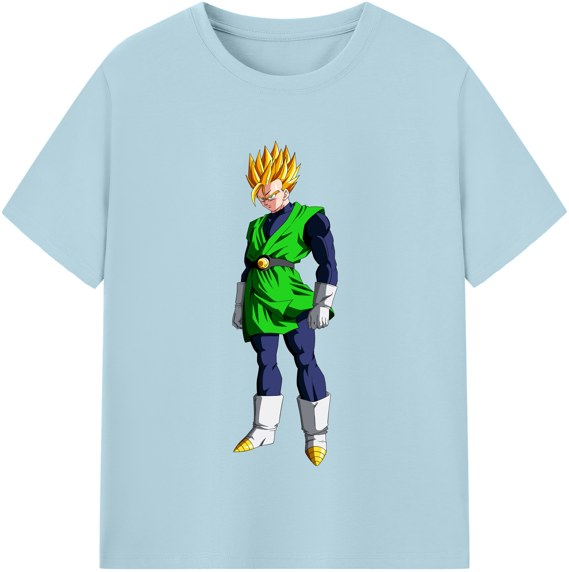 （画像用） ドラゴンボール 孫 悟飯（そんごはん）DRAGON BALL Son Gohan 綿100％半袖Tシャツ（フロントプリント）